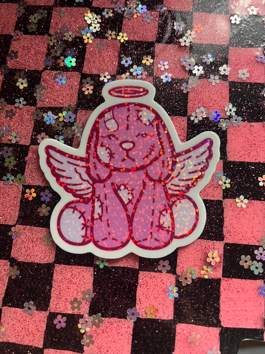 Fallen Angelz Puppy Vinyl Sticker