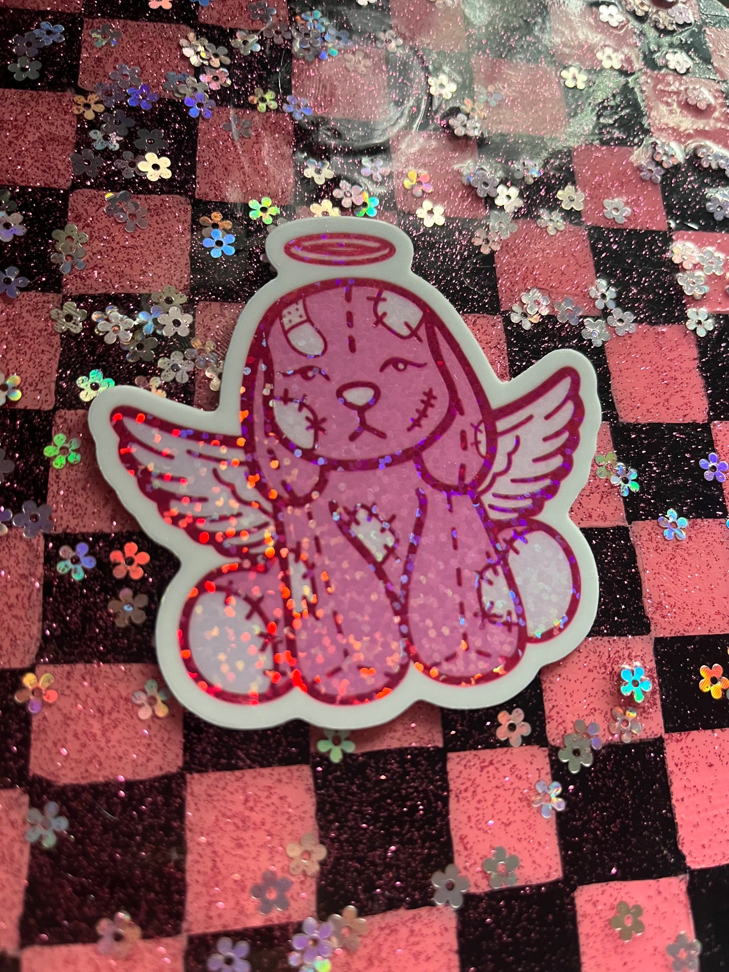 Fallen Angelz Puppy Vinyl Sticker