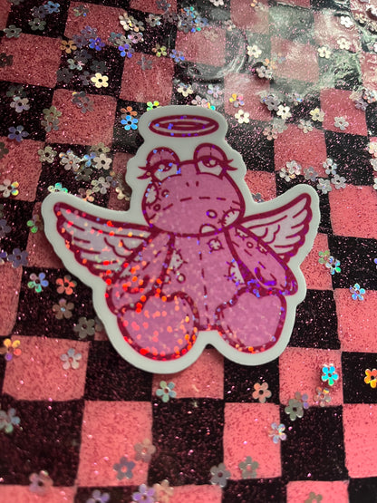 Fallen Angelz Froggy Vinyl Sticker