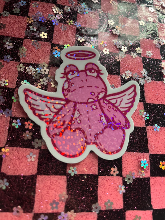 Fallen Angelz Froggy Vinyl Sticker
