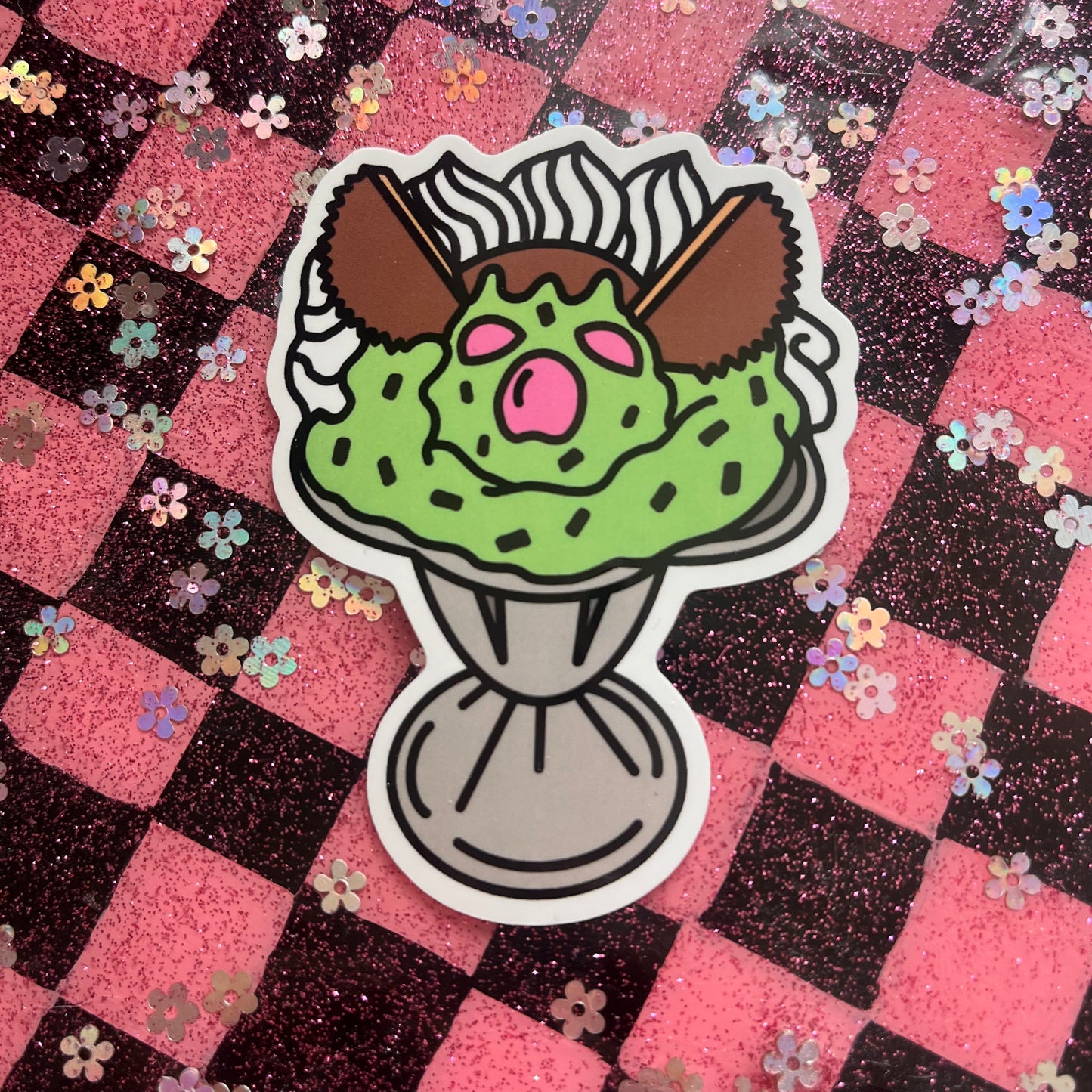 Monster Sundae Sticker