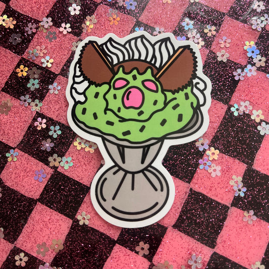 Monster Sundae Sticker